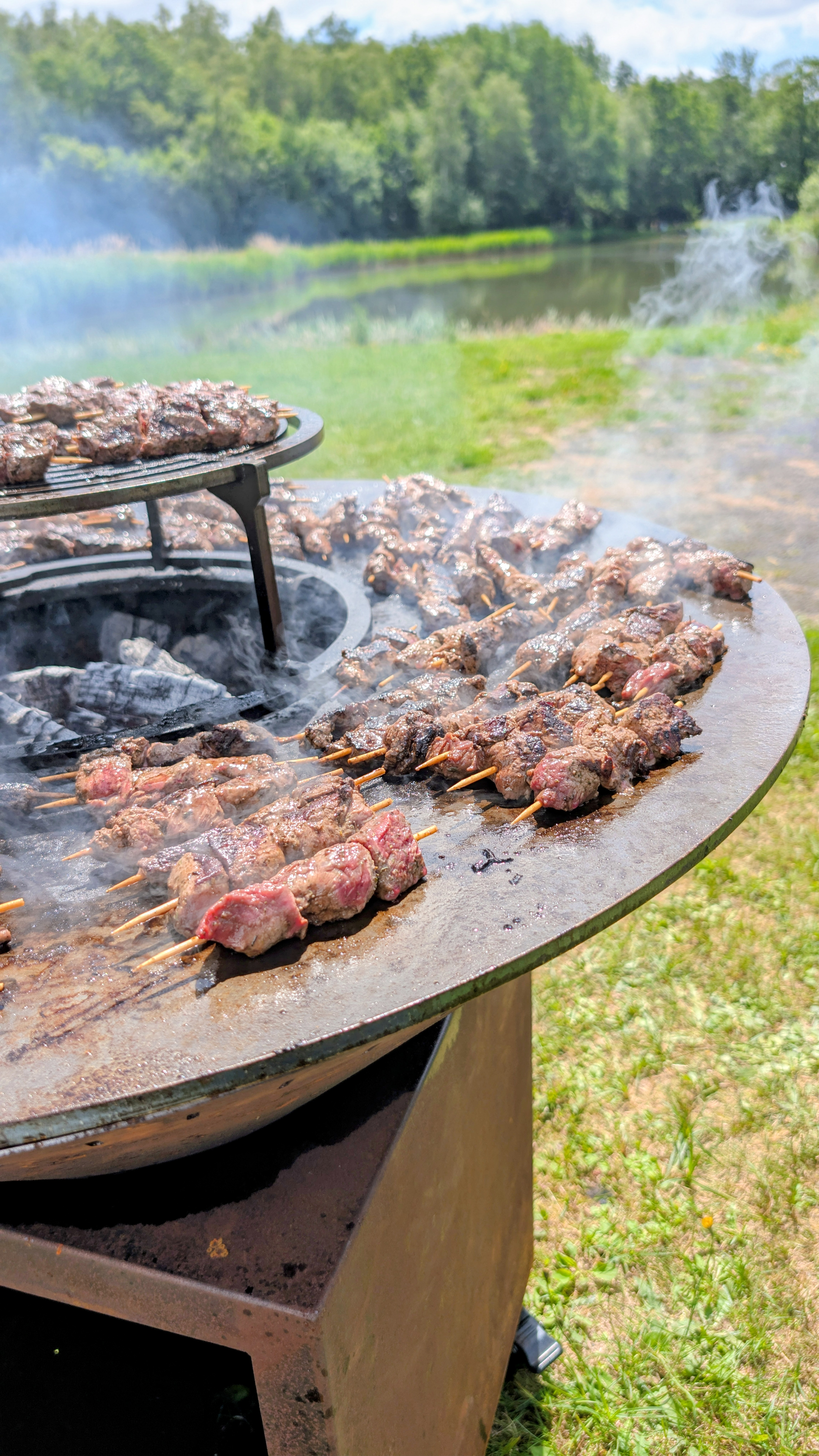 Buffet extérieur BBQ