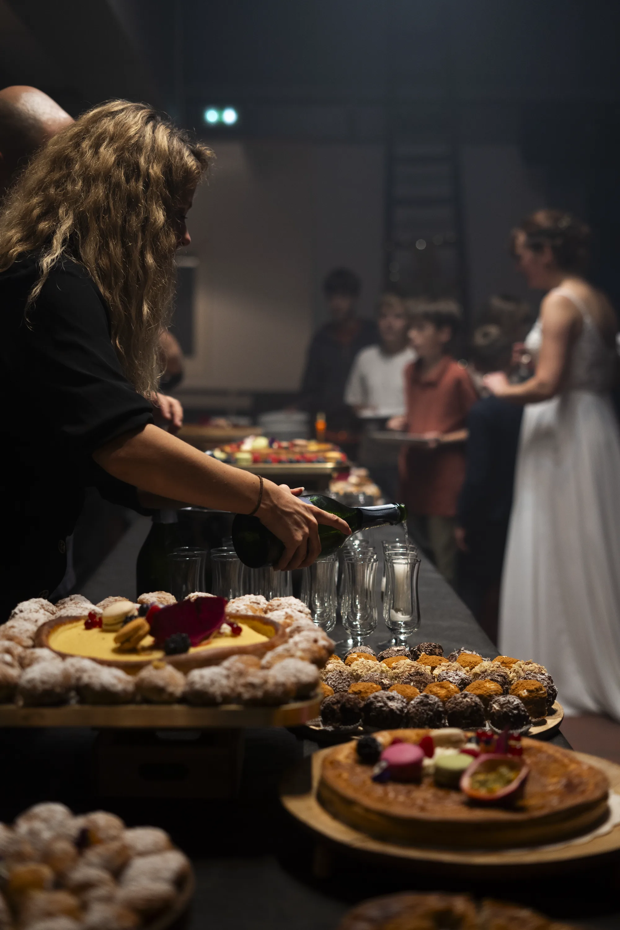 Buffet de desserts mariage
